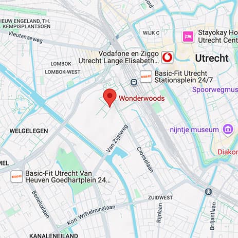 Utrecht Centrum map.